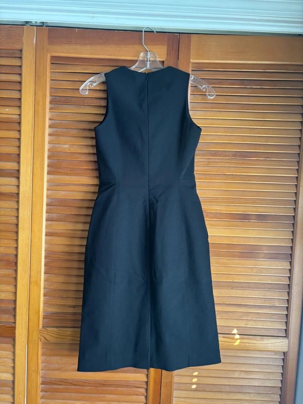 MM. LAFLEUR New York Classic Black Sleeveless Sheath Dress Size 0p - Picture 3 of 12